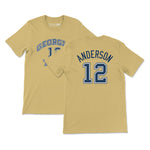 Load image into Gallery viewer, Georgia Tech 1990 Kenny Anderson Basketball Jersey T-Shirt