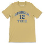 Load image into Gallery viewer, Georgia Tech 1990 Kenny Anderson Basketball Jersey T-Shirt