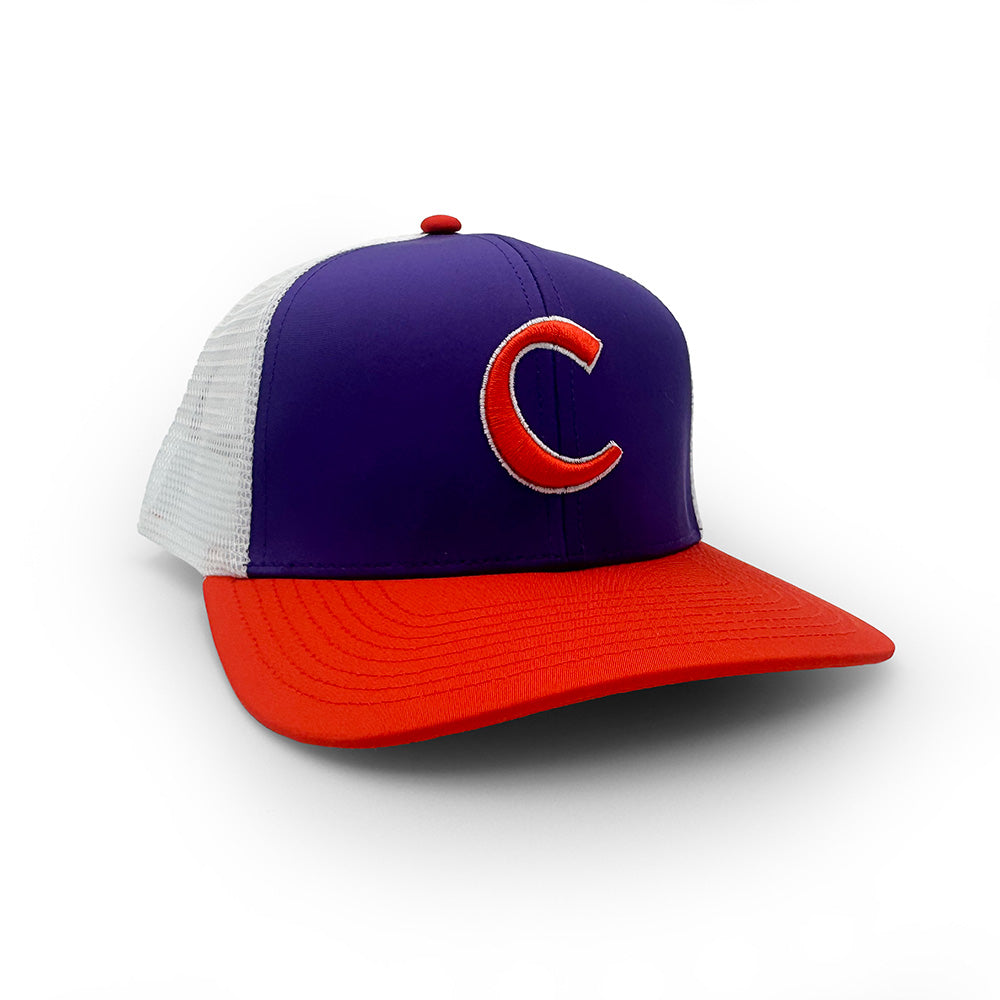 Clemson Baseball Logo Trucker Hat