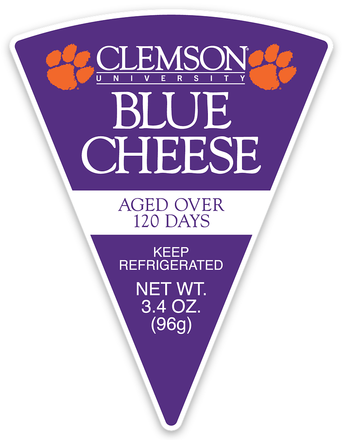 Clemson Blue Cheese Sticker