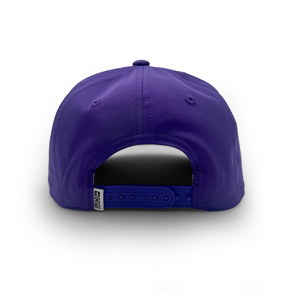 Clemson House Script Rope Hat, Purple