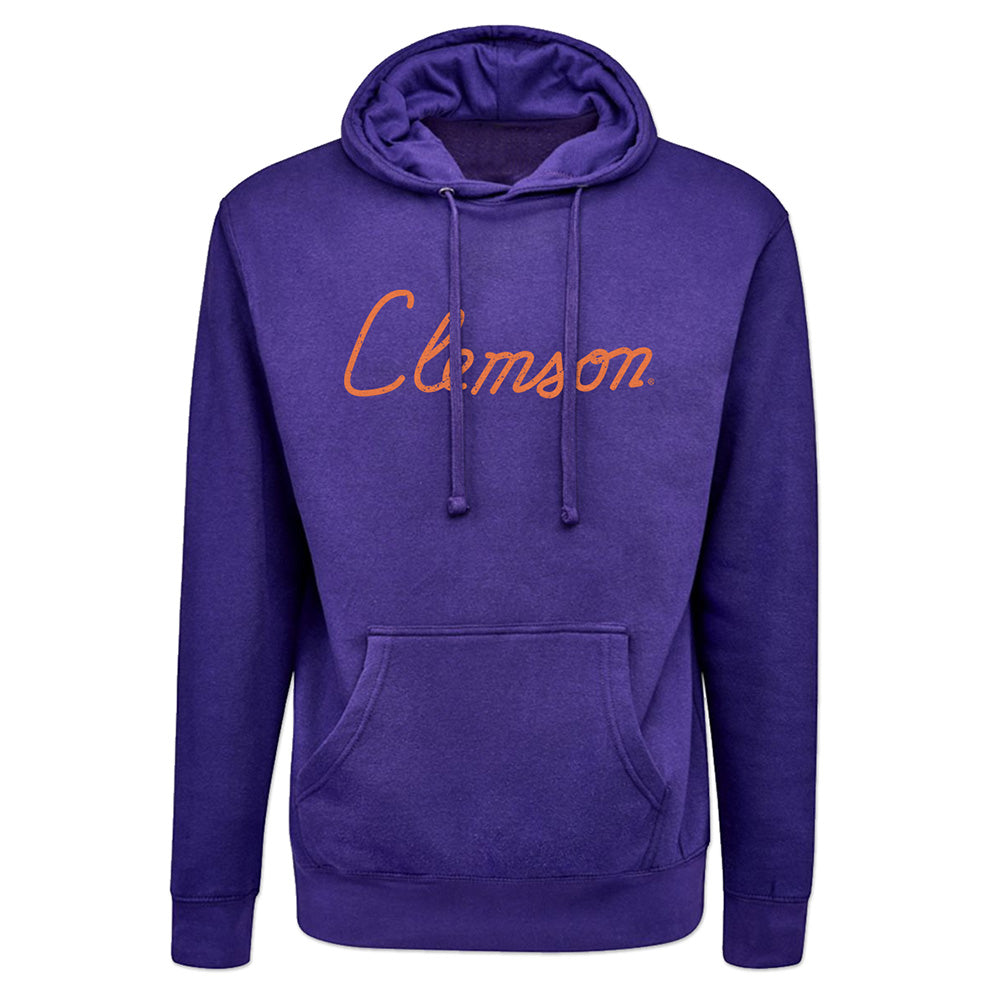 Clemson House Script Hoodie