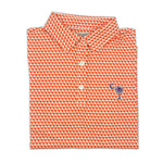 Load image into Gallery viewer, Clemson Palmetto Logo Map Pattern Women&#39;s Performance Polo
