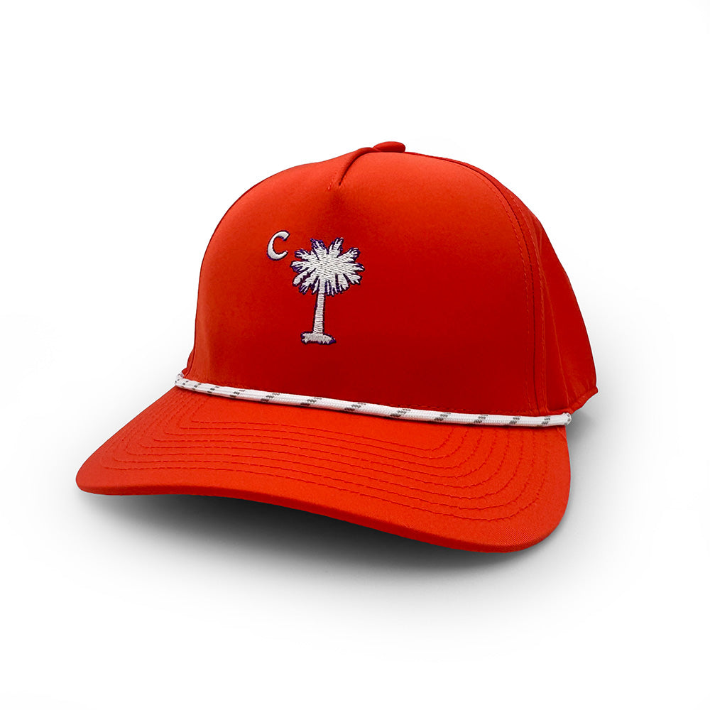 Clemson Palmetto Logo Rope Hat