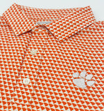 Load image into Gallery viewer, Clemson Map Pattern Performance Polo
