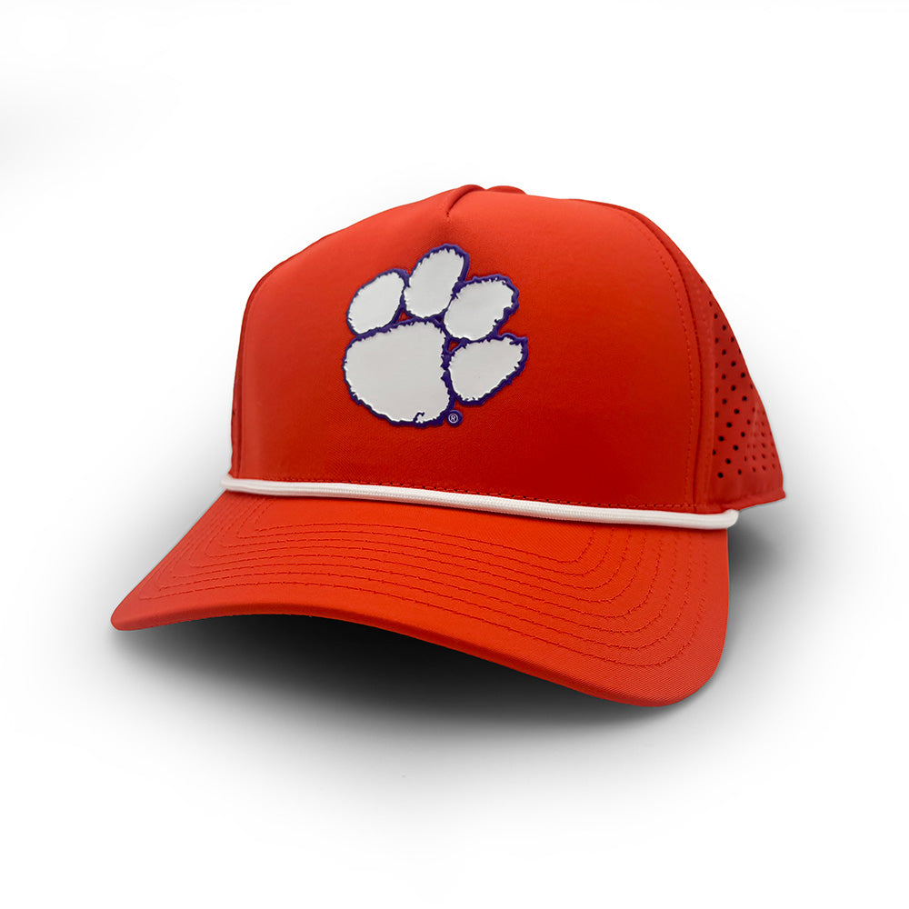 Clemson PVC Patch Rope Hat