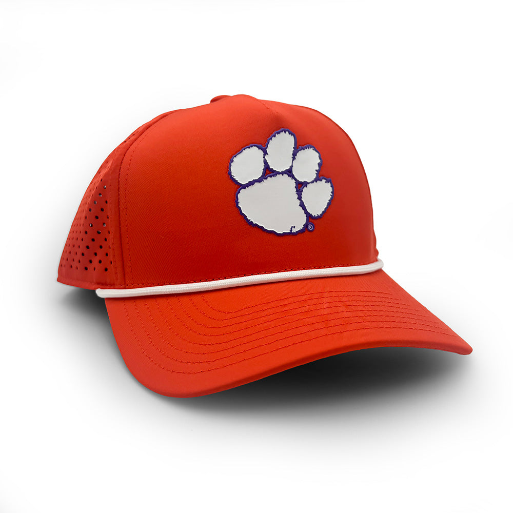Clemson PVC Patch Rope Hat