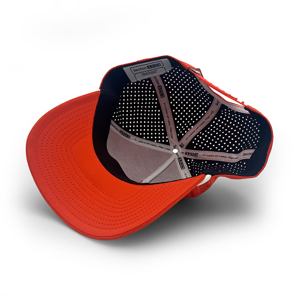 Clemson PVC Patch Rope Hat