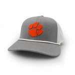 Load image into Gallery viewer, Clemson Logo Rope Trucker Hat
