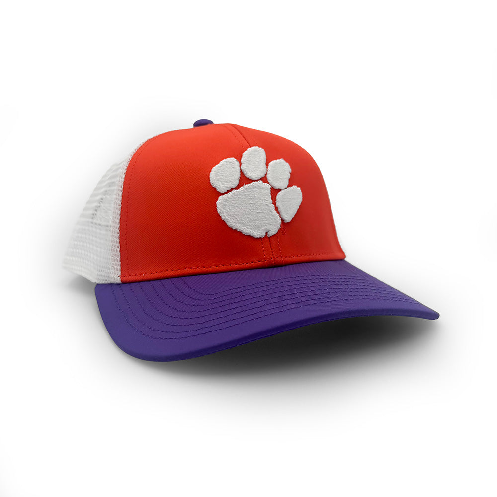 Clemson Logo Youth Trucker Hat