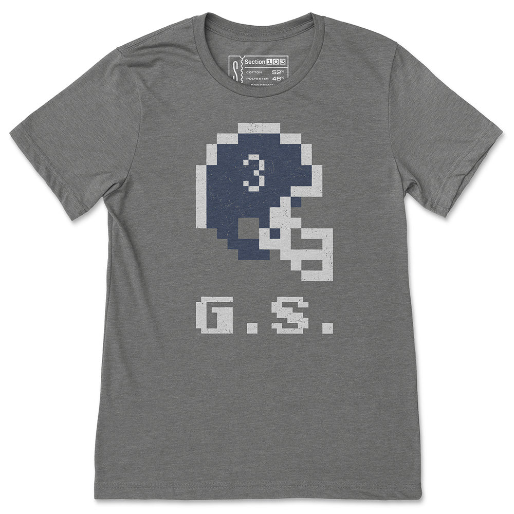 Georgia Southern Vintage 8-Bit Football Helmet T-Shirt