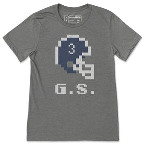 Georgia Southern Vintage 8-Bit Football Helmet T-Shirt L / Heather Gray Georgia Southern Vintage 8-Bit Football Helmet T-Shirt L / Heather Gray