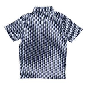 Georgia Southern Map Pattern Performance Polo