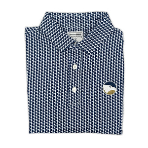 Georgia Southern Map Pattern Performance Polo