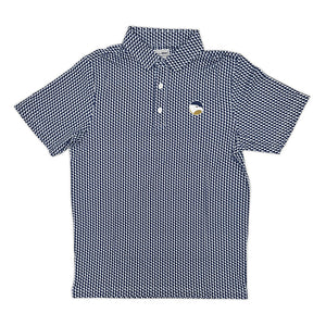 Georgia Southern Map Pattern Performance Polo