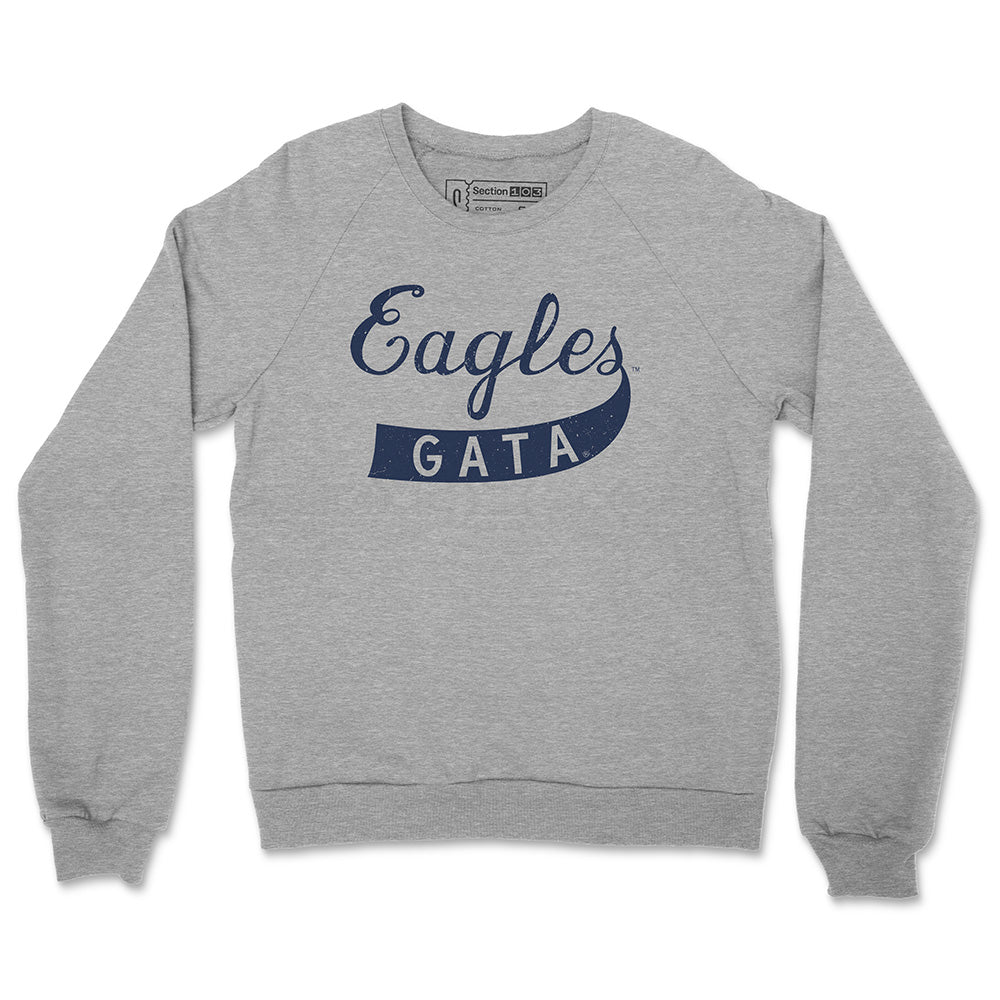 Georgia Southern Vintage Eagles Script GATA Crewneck Sweatshirt