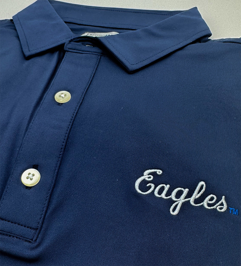Georgia Southern Vintage Eagles Script Performance Polo