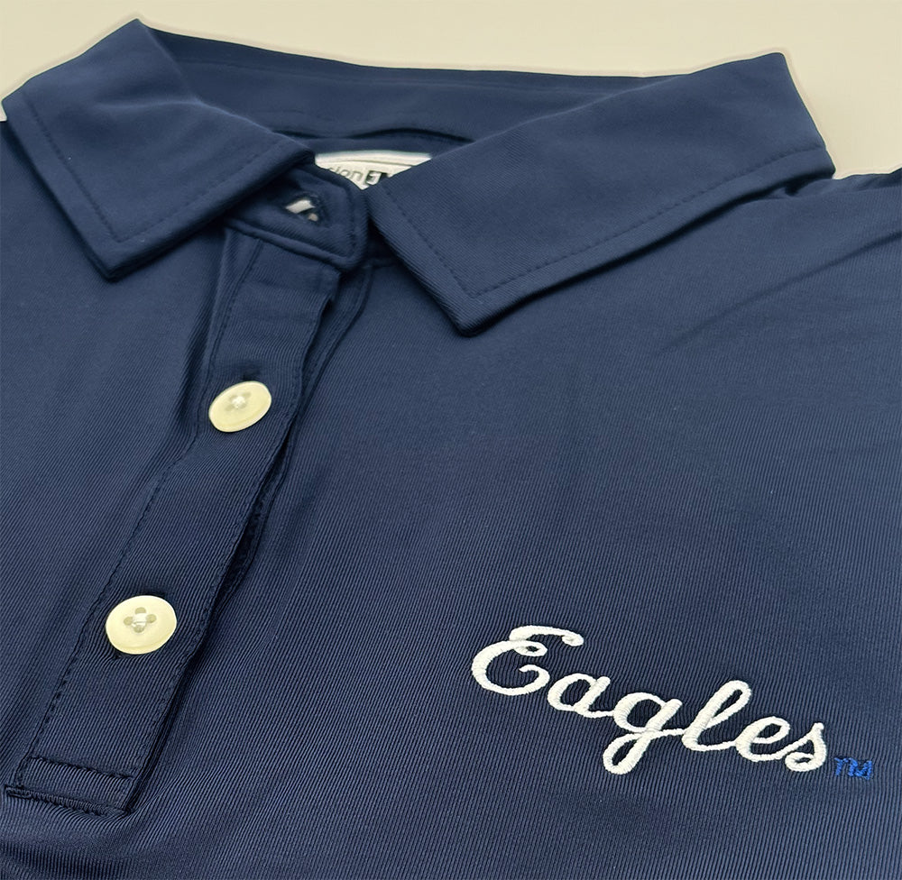 Georgia Southern Vintage Eagles Script Women's Performance Polo