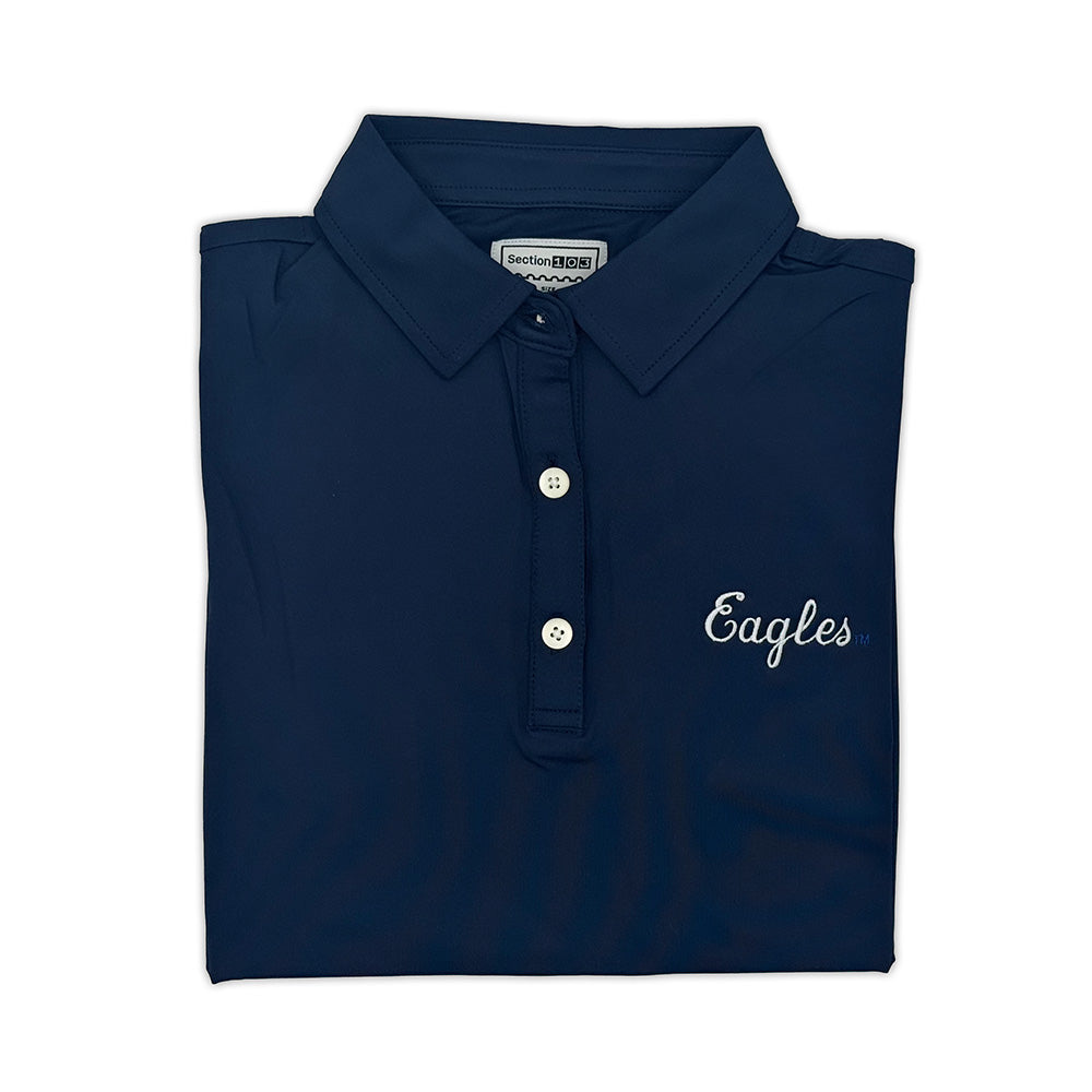 Georgia Southern Vintage Eagles Script Women's Performance Polo