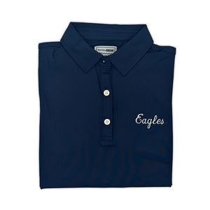 Georgia Southern Vintage Eagles Script Women's Performance Polo