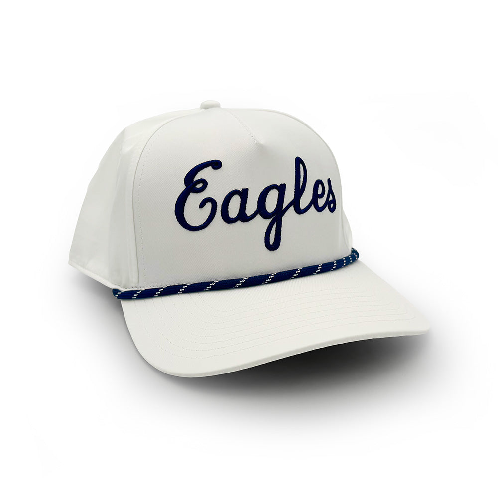 Georgia Southern Vintage Eagles Script Rope Hat, White