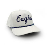 Load image into Gallery viewer, Georgia Southern Vintage Eagles Script Rope Hat, White
