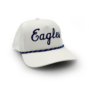 Georgia Southern Vintage Eagles Script Rope Hat, White
