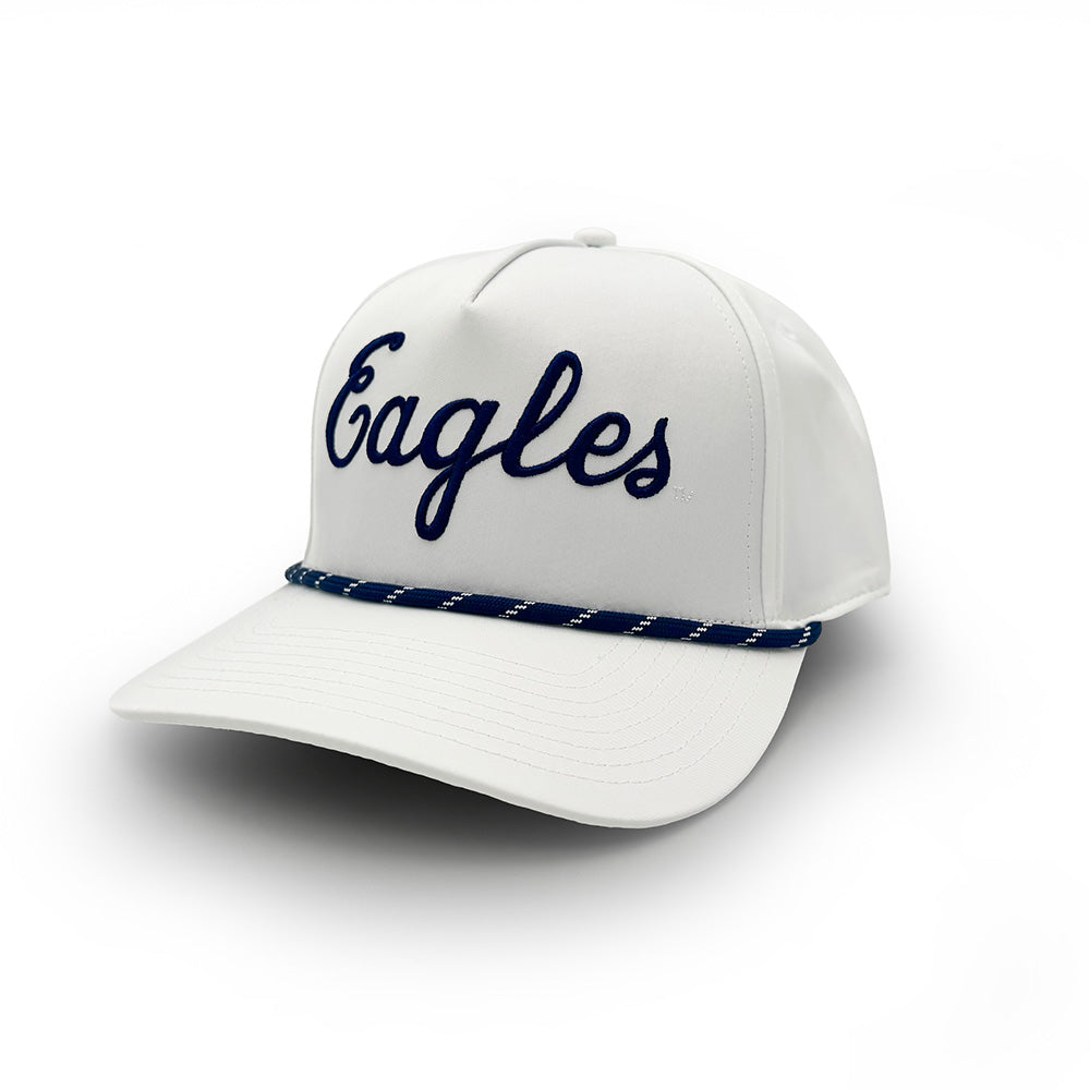 Georgia Southern Vintage Eagles Script Rope Hat, White