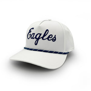 Georgia Southern Vintage Eagles Script Rope Hat, White