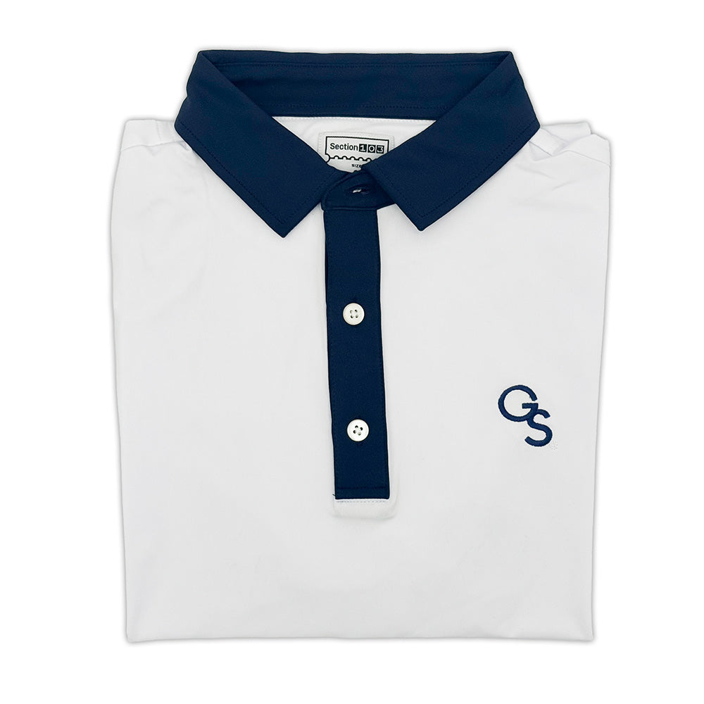 Georgia Southern Contrast Collar Performance Polo