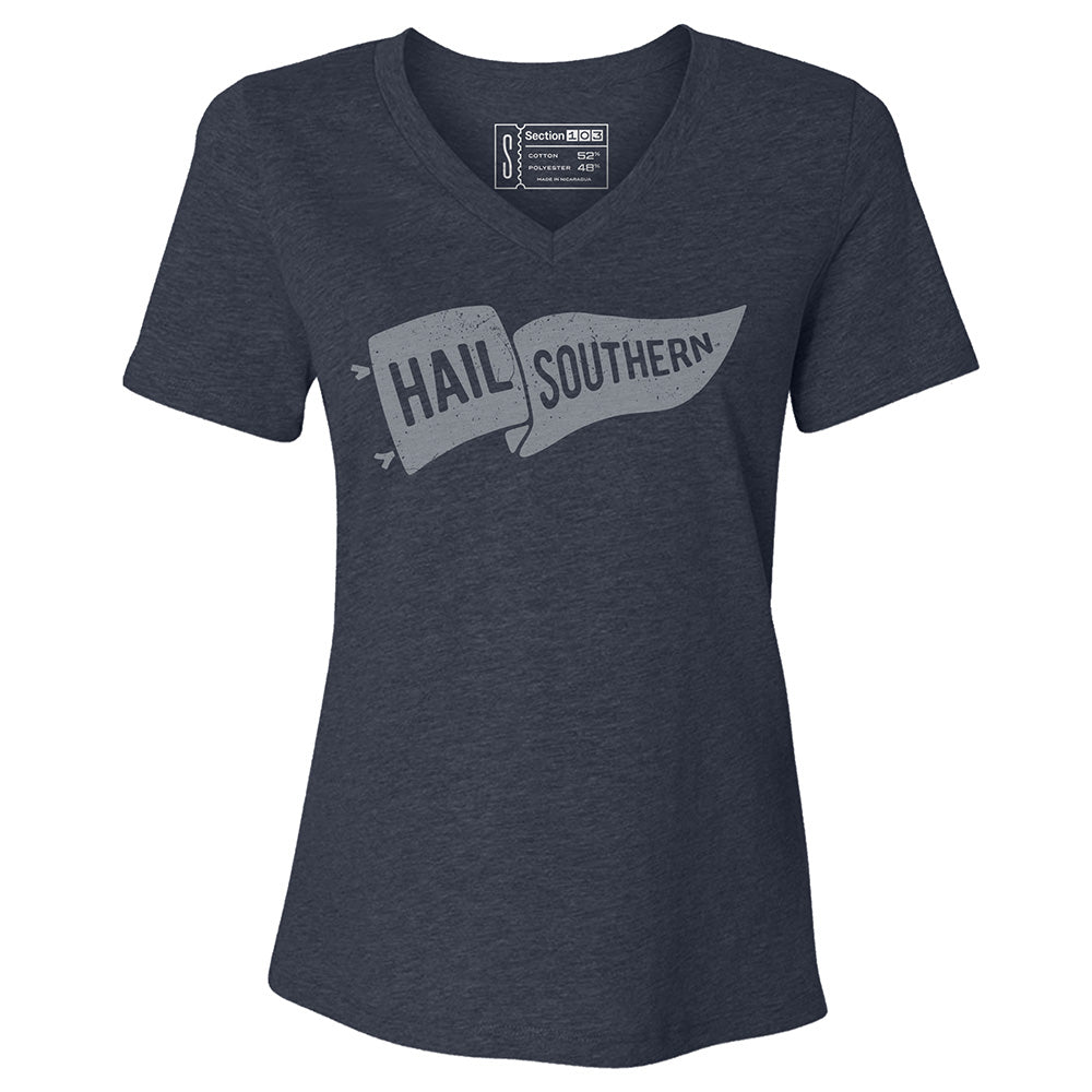 Georgia Southern Hail Southern Women's V-Neck T-Shirt