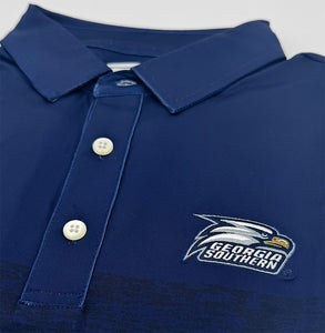 Georgia Southern Heather Block Performance Polo