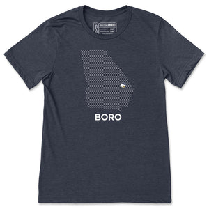 Georgia Southern Boro Mesh Map T-Shirt