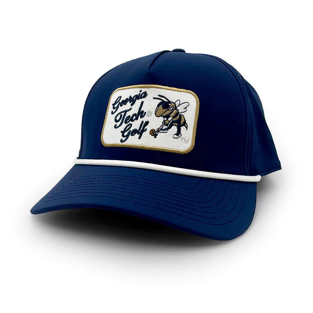 Georgia Tech Golf Patch Rope Hat – Section 103