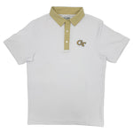 Load image into Gallery viewer, Georgia Tech Contrast Collar Performance Polo
