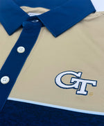 Load image into Gallery viewer, Georgia Tech Color Block Performance Polo
