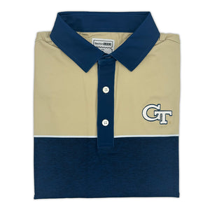 Georgia Tech Color Block Performance Polo