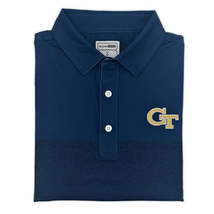 Georgia Tech Heather Block Performance Polo