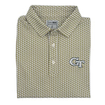 Load image into Gallery viewer, Georgia Tech Map Pattern Performance Polo
