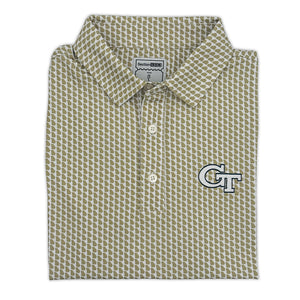 Georgia Tech Map Pattern Performance Polo