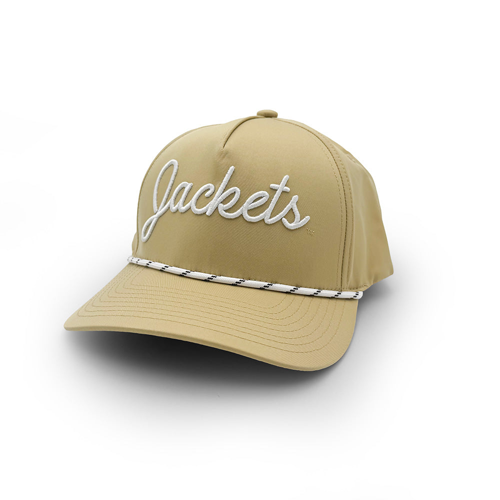 Georgia Tech Jackets Script Rope Hat, Gold