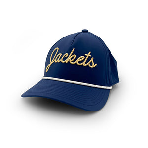 Georgia Tech Jackets Script Rope Hat, Navy