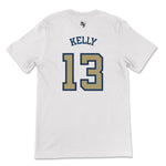 Load image into Gallery viewer, Georgia Tech Miles Kelly Basketball Jersey T-Shirt, White
