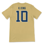 Load image into Gallery viewer, Georgia Tech Haynes King Football Jersey T-Shirt, Gold
