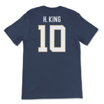 Load image into Gallery viewer, Georgia Tech Haynes King Football Jersey T-Shirt, Navy
