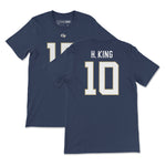 Load image into Gallery viewer, Georgia Tech Haynes King Football Jersey T-Shirt, Navy
