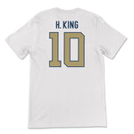 Load image into Gallery viewer, Georgia Tech Haynes King Football Jersey T-Shirt, White
