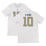 Load image into Gallery viewer, Georgia Tech Haynes King Football Jersey T-Shirt, White
