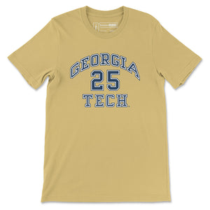 Georgia Tech 1985 Mark Price Basketball Jersey T-Shirt
