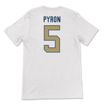 Load image into Gallery viewer, Georgia Tech Zach Pyron Football Jersey T-Shirt, White
